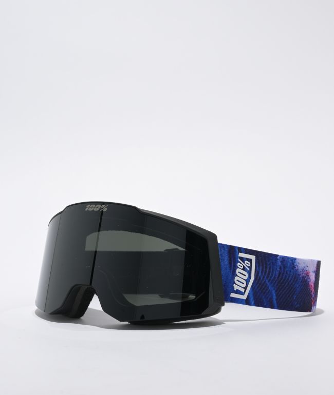 100% Snowcraft S Zoi HiPER Black Snowboard Goggles - 100%