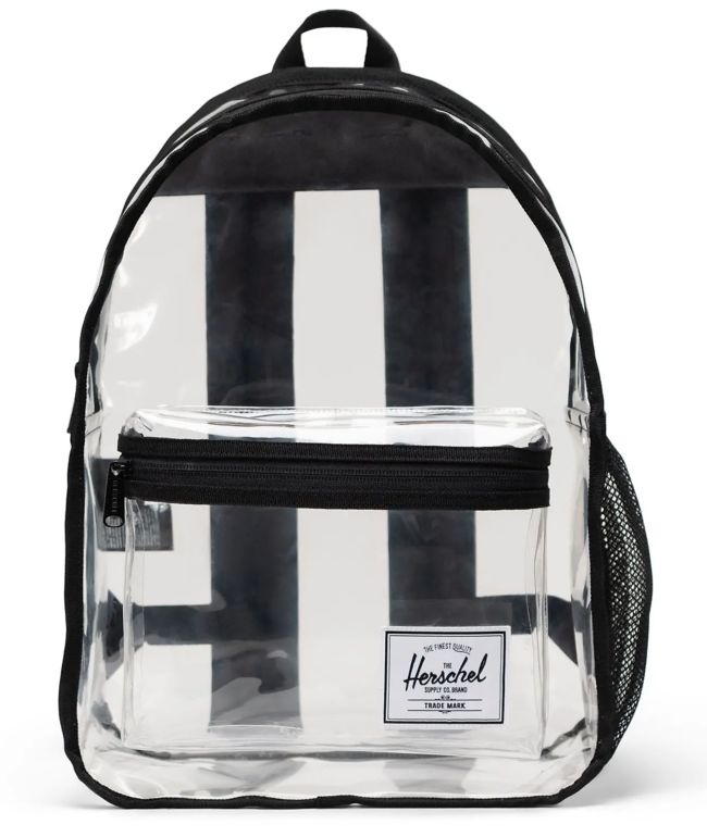 Zumiez clear backpack top