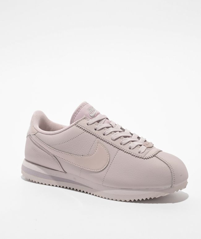 Nike Cortez 23 Platinum Violet & Amethyst Ash Premium Leather Shoes