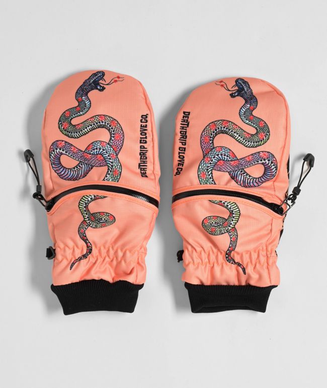 Deathgrip x Melodie Perrault Ghoul Snowboard Mittens - Deathgrip Gloves