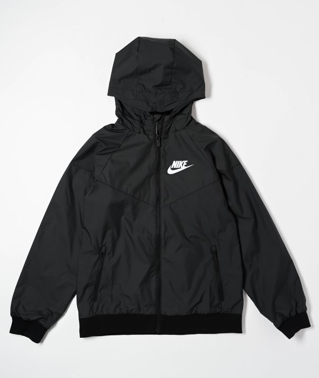 Boys black nike coat deals