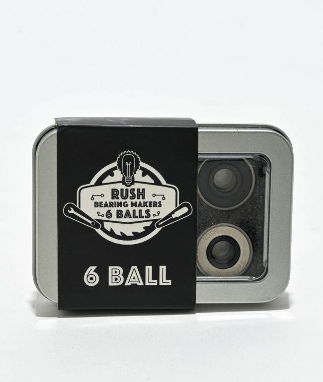 Rush 6 Ball Skateboard Bearings - Rush Bearings