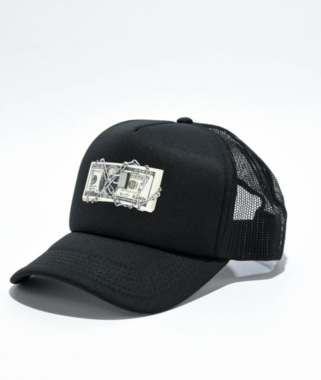 Obey Studios Black Trucker Hat | Zumiez
