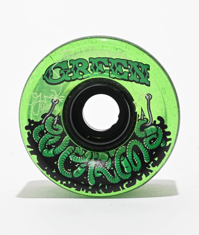 Slime Balls OG Slime Spewage 60mm 78a Green & Yellow Swirl