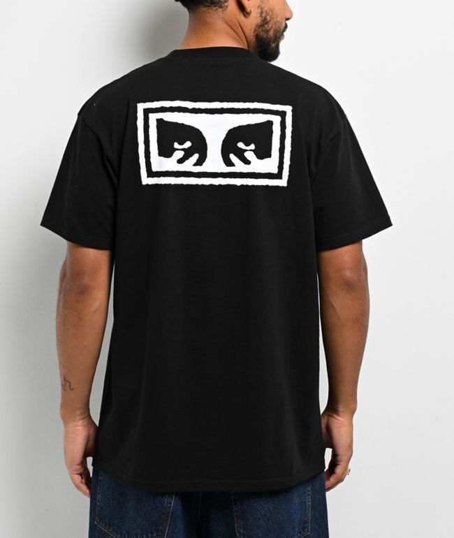 Tシャツ・カットソー OBEY Men T-shirt Black 134050061 BLK 10311410AN_14_f.jpg?impolicy=