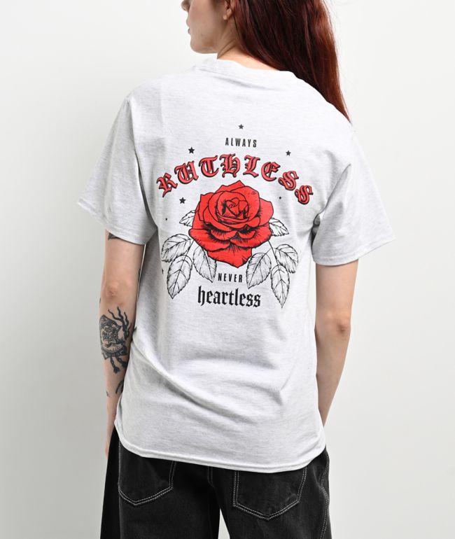 Empyre Never Heartless Grey T-Shirt - Empyre