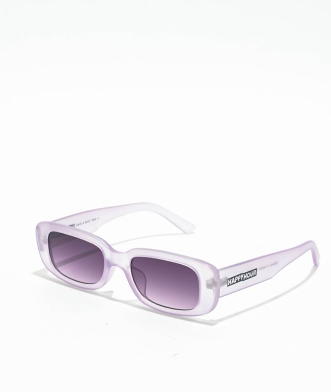 Happy Hour Oxfords Lavender Silk Sunglasses - Happy Hour