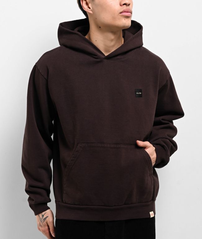 Zine Basics Brown Hoodie Zumiez