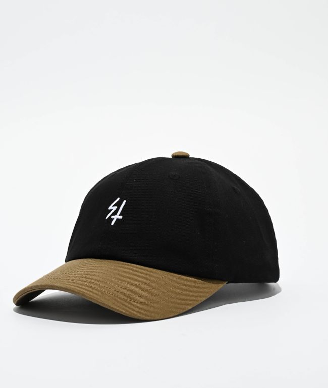 Lurking Class by Sketchy Tank St Dad Black & Copper Strapback Hat - Lurking Class by Sketchy Tank
