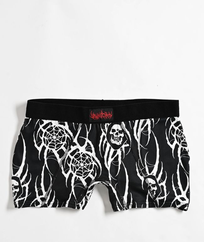 Lurking Class by Sketchy x Kyle Grand Sin Black Boyshort Underwear - Lurking Class by Sketchy Tank