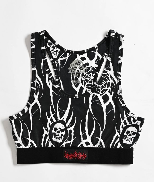 PSD x SADBOYZ by Junior H Azul Angel Sports Bra | Zumiez