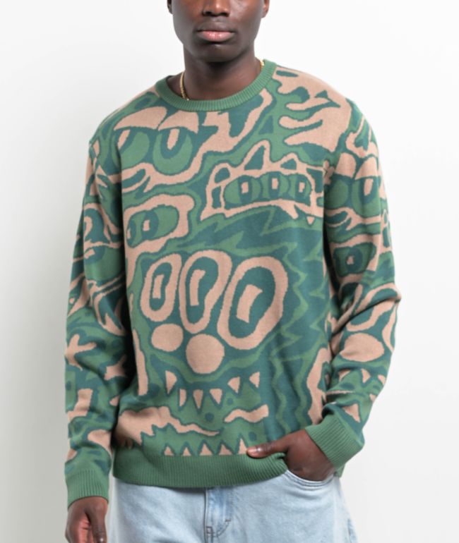 Killer Acid Ooze Green Sweater | Zumiez