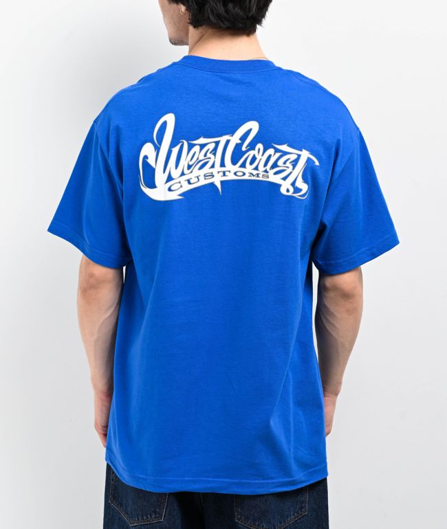 Famous Stars & Straps BOH Blue T-Shirt | Zumiez Famous Stars & Straps BOH Blue T-Shirt | Zumiez