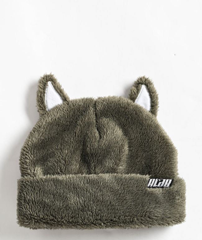 A.LAB Honey Bear Brown Sherpa Beanie