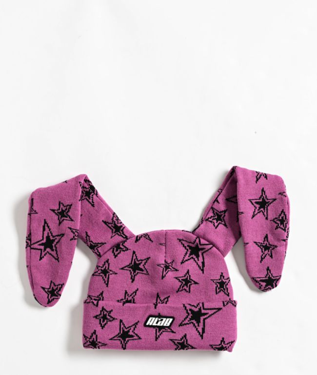 A.LAB Starstoner Black Skully Beanie