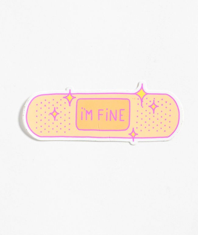 Strike Gently Fine Sticker - Strike Gently
