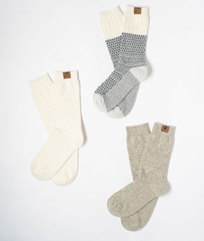 adidas Originals Trefoil 6 Pack Earth Tone Medium Ankle Socks