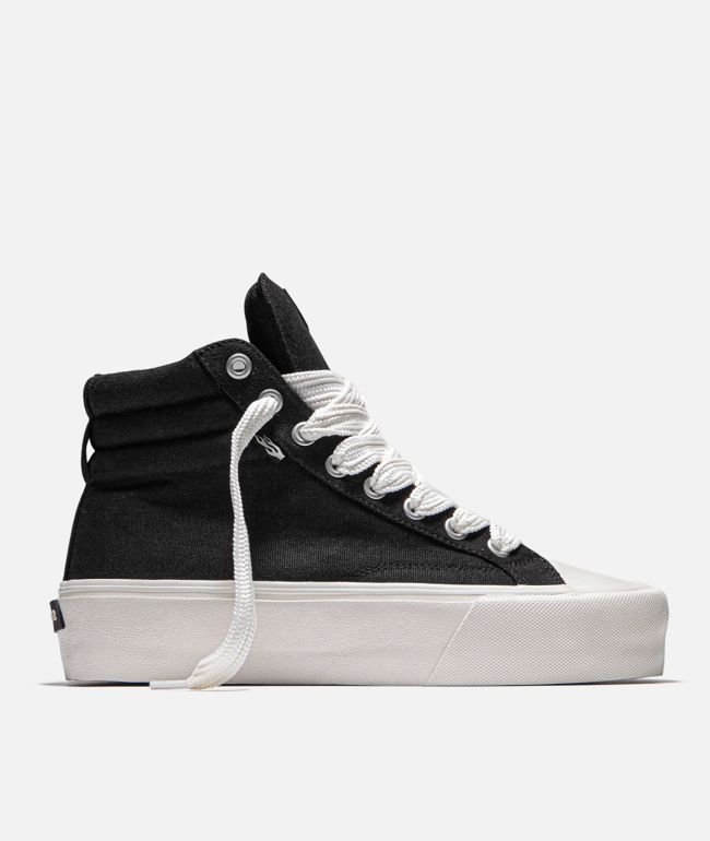 Straye Venice Stomper Black & White Shoes - Straye