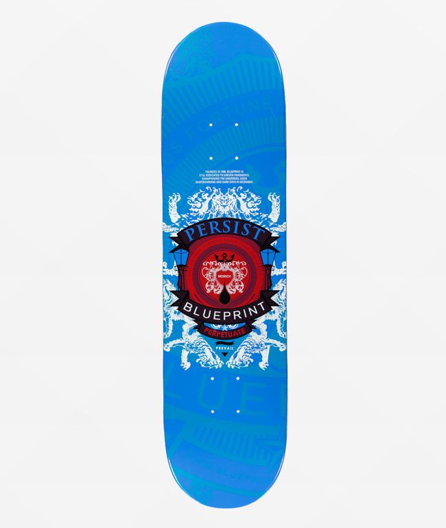MQ × LOW KEY SKATE DECK 8.0 Mini Map - MQ x Low Key Skateboard | MQUE