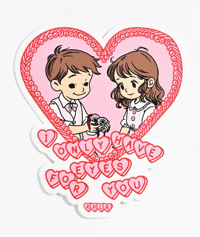 XPLR Valentine Sticker - XPLR