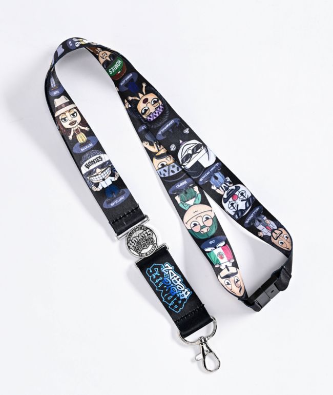 DGA Lowrider Black Lanyard