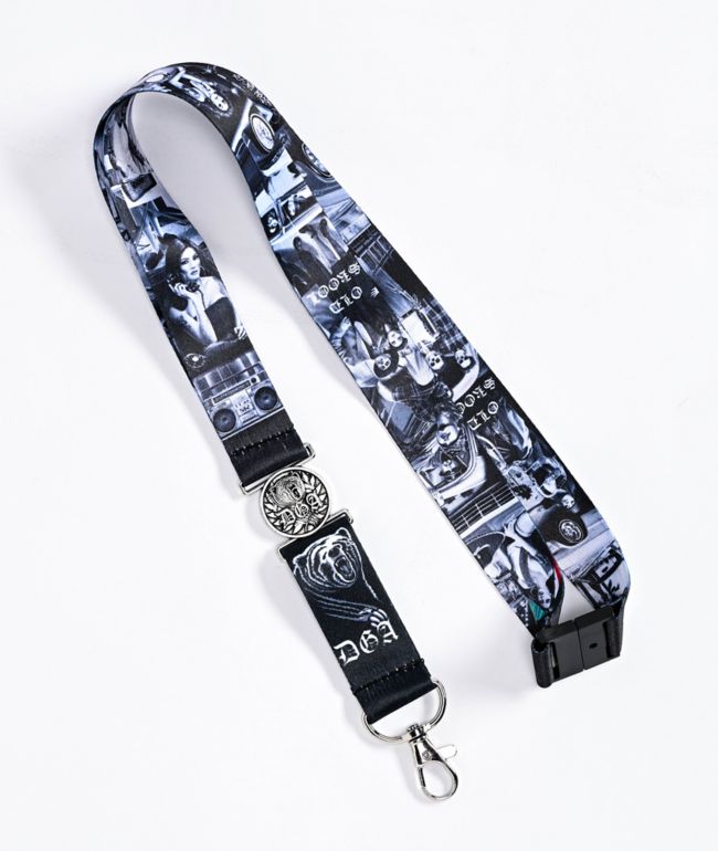 Boondocks Samurai Black Lanyard