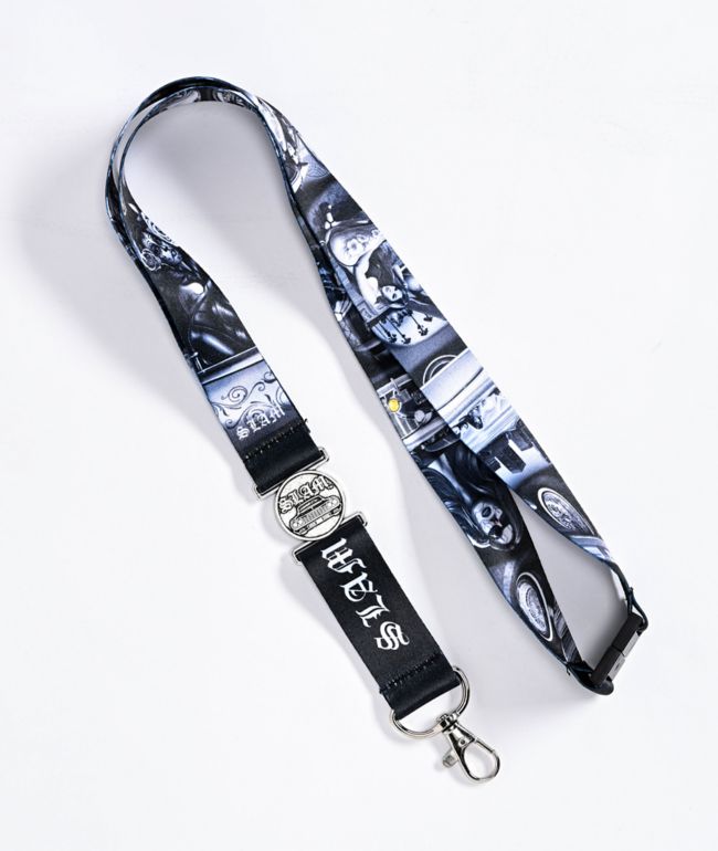 Boondocks Samurai Black Lanyard