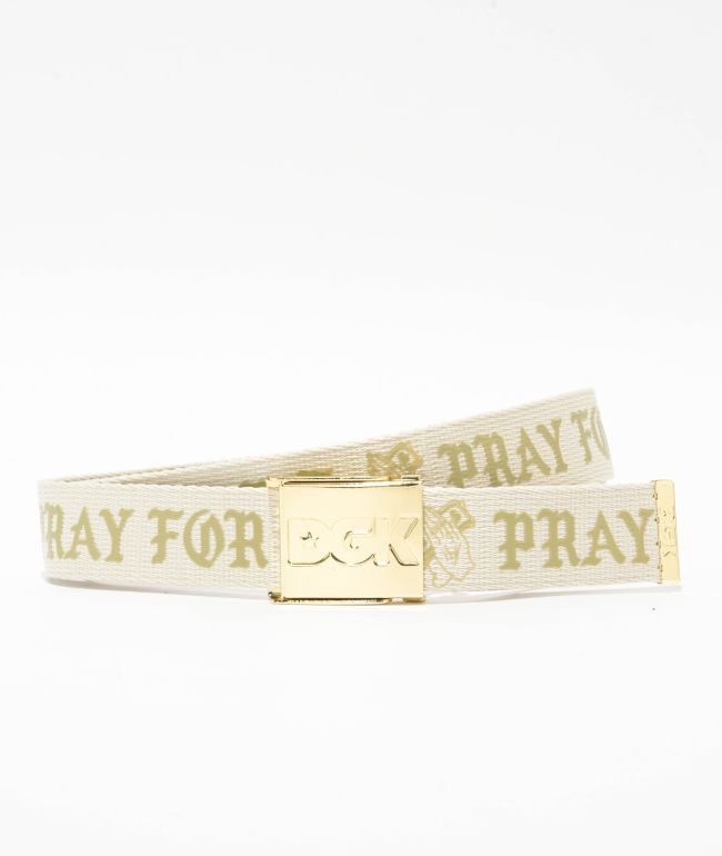 DGK Pray Scout Cream Belt - DGK