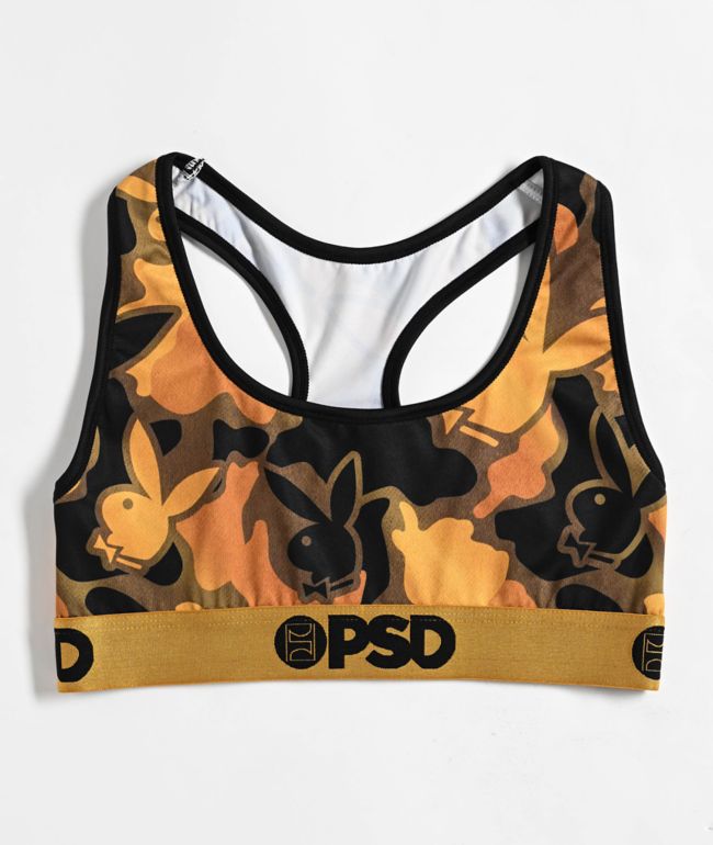PSD x Playboy Silk Gold Sports Bra - PSD Underwear