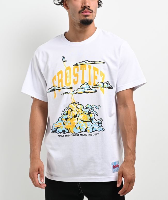 Frostiez Blast Off White T-Shirt - Frostiez