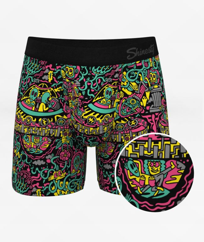 Shinesty x Killer Acid The Face Off Ball Hammock Boxer Briefs