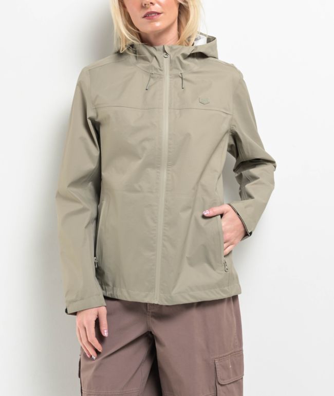 Dravus Oasis Essential Beige Windbreaker Zip Jacket - Dravus