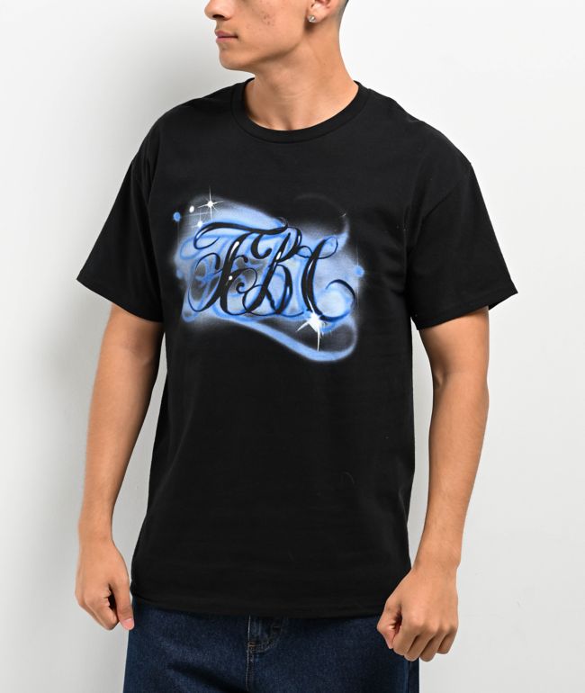 Famous Stars and Straps Family Tシャツ 黒 XL Vintage Famous Stars And Straps Logo Family Black & Yellow T