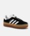 adidas Gazelle Bold in Black, White, Gum