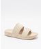 Nike Offcourt Duo Sanddrift & Sail Slide Sandals in Beige, White