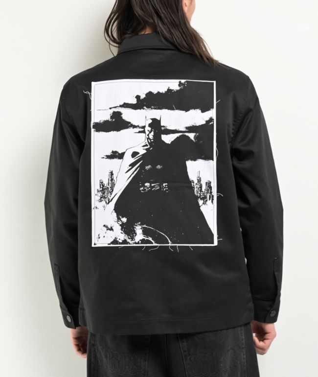 【KOOLOSET】Batman Heavy Hood Batman Men's Athleisure Hoodie Sz 2XL Yellow Drawstring