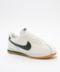 Nike Cortez Womens in White, Green, Gum