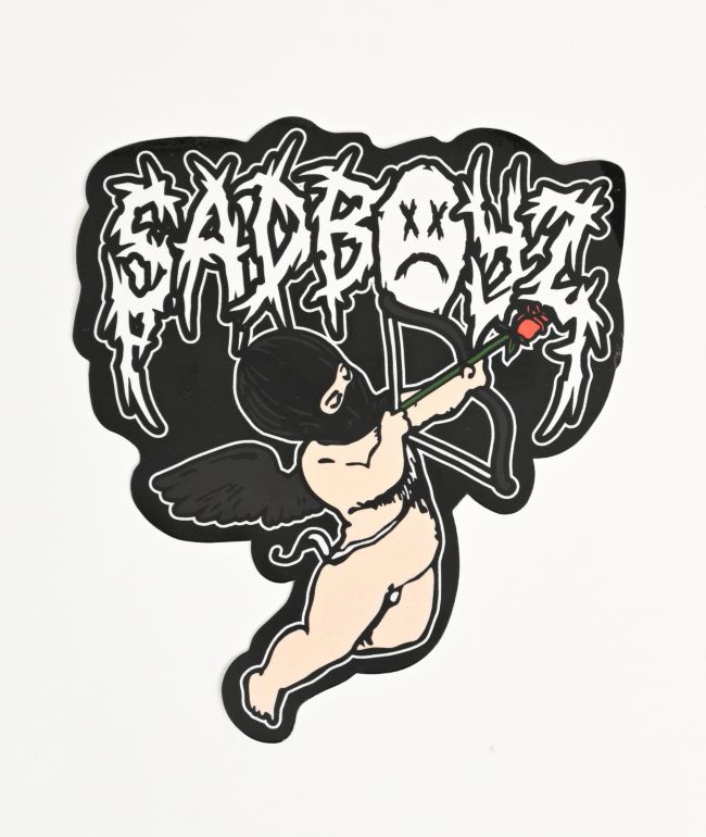 $AD BOYZ by Junior H Why So Sad Black T-Shirt