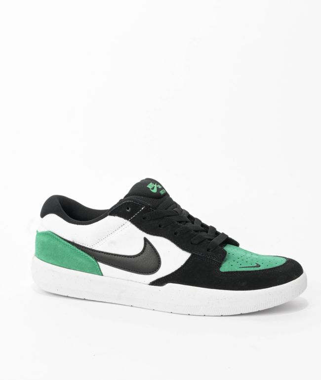 Nike SB Force 58 Dutch Blue, Black, & White Skate Shoes | Zumiez