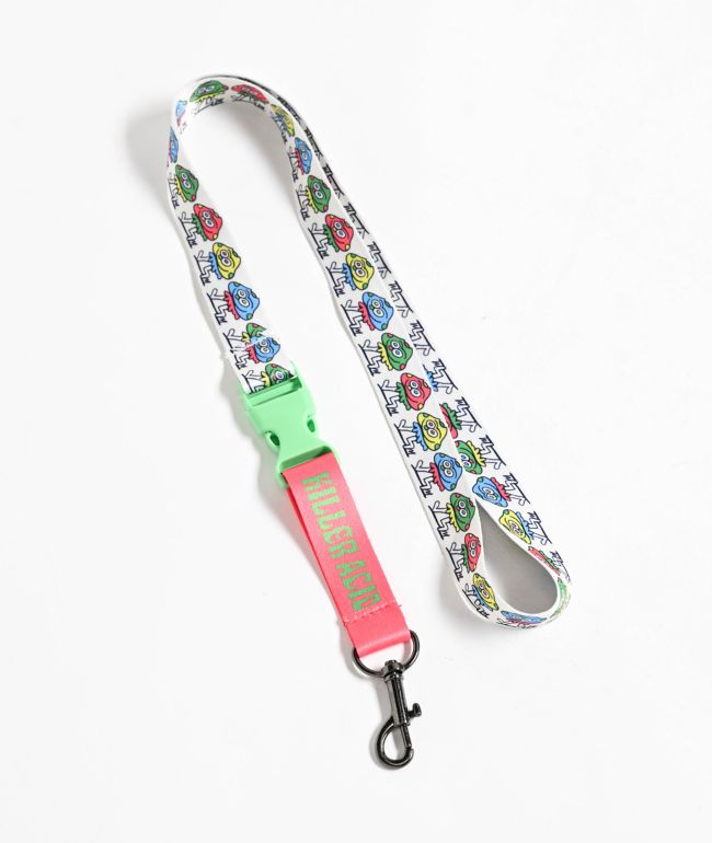 Killer Acid No Bad Trips Black Lanyard