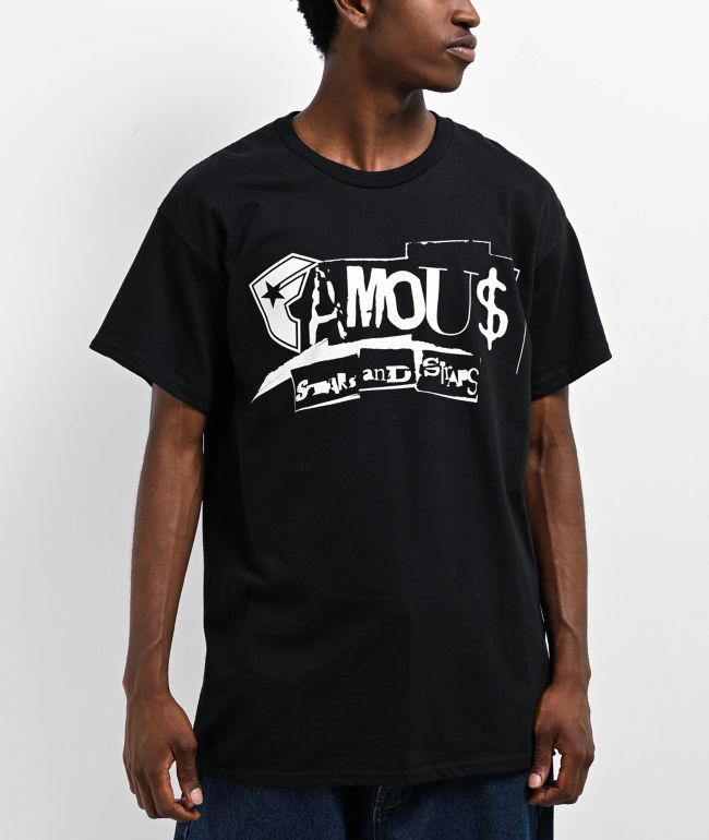 Famous Stars & Straps Family Black T-Shirt | Zumiez
