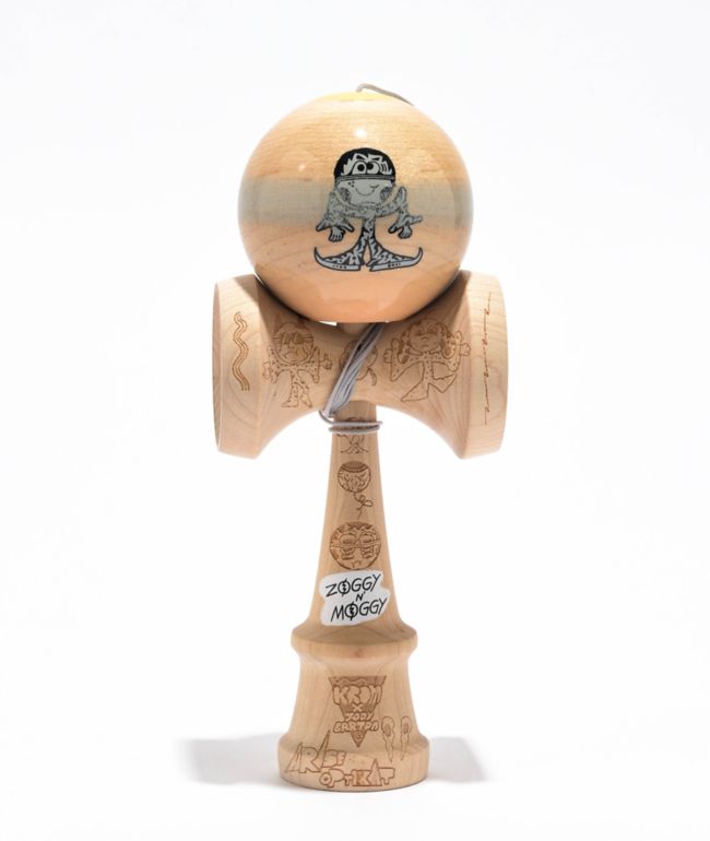 KROM x Jody Barton Zoggy & Moggy Crazy Dream Kendama | Zumiez