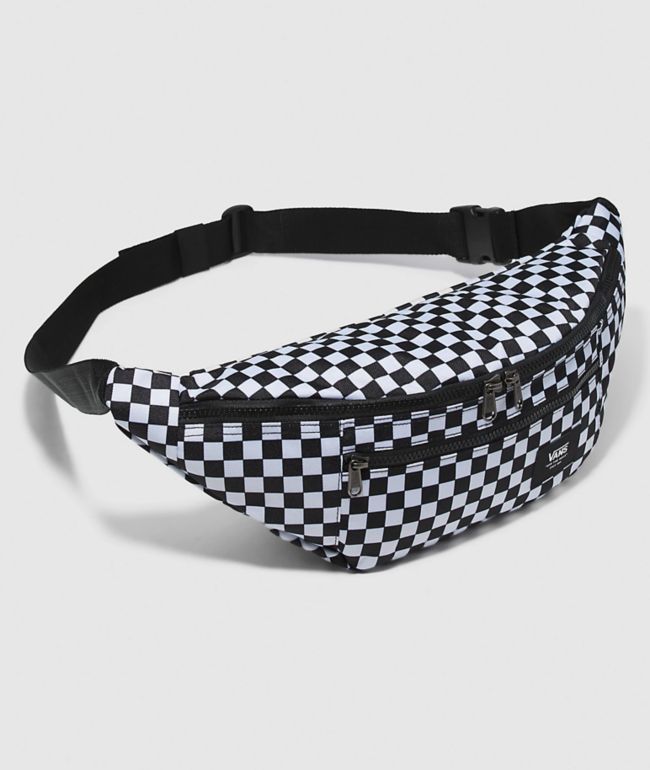 Vans Ward Black & White Checkered Fanny Pack - Vans