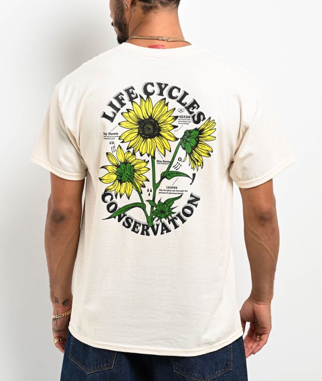 Dravus Life Cycles Natural T-Shirt - Dravus