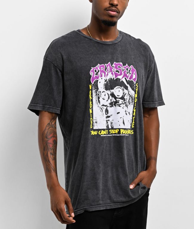 【ALLTIMERS】JOHN MARTIN TEE BLACK Alltimers Creative Growth John Martin Tee Medium | People
