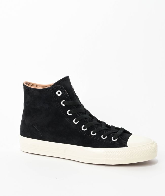 Converse Chuck Taylor All Star Pro Hi Black & White Suede