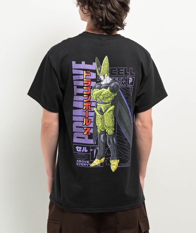 DRAGON BALL ダメージTシャツ XL Primitive x Dragon Ball Z Perfect Form Black T-Shirt | Zumiez