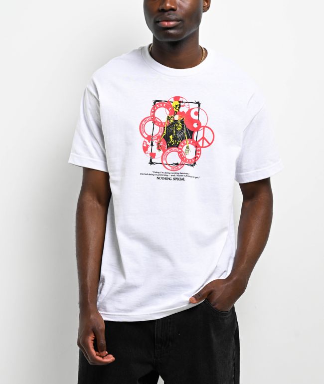 Tシャツ・カットソー MEDM Money Lucky tee short sleeve Logo Phantom unisexual Lucky Brand Men's Lightweight Short Sleeve Graphic T-Shirt