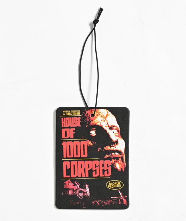 Broken Promises x House of 1000 Corpses Cover Art Air Freshener - Broken Promises