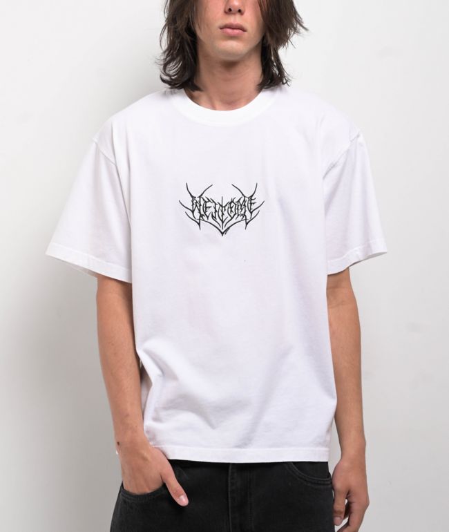 Welcome Splinter White T-Shirt - Welcome Skateboards